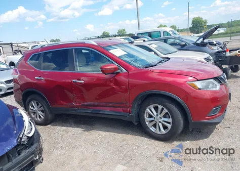 2016 Nissan Rogue Sv from USA, damaged, VIN KNMAT2MV1GP619415